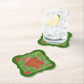 GINGERBREAD KITTY Bracket Paper Untersetzer / Gree (Vor Ort)