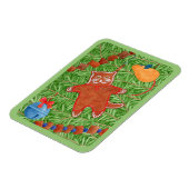 GINGERBREAD KITTY Flexibles Magnet (Linke Seite)