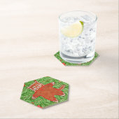 GINGERBREAD KITTY Hexagon Paper Untersetzer (Vor Ort)