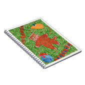 GINGERBREAD KITTY Spiral Notebook Notizblock (Rechte Seite)