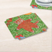 GINGERBREAD KITTY Ticket Paper Untersetzer (angewinkelt)
