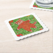 GINGERBREAD KITTY-Untersetzer mit gewelltem Rand / Untersetzer (angewinkelt)