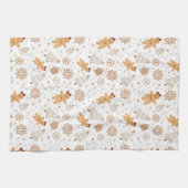 Gingerbread Küchentuch mit Weihnachtsbaum (Horizontal)