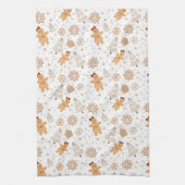 Gingerbread Küchentuch mit Weihnachtsbaum (Vertikal)