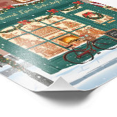 Gingerbread Lane Bakeshop Illustration Posters Fotodruck (Ecke)