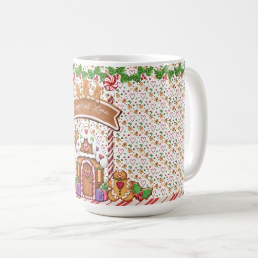 Gingerbread Lane Gingerbread Man Tasse (VorderseiteRechts)