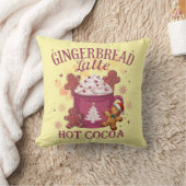Gingerbread latte hot cocoa christmas Baby Blanket Kissen (Decke)
