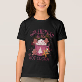 Gingerbread latte hot cocoa christmas Tri-Blend shirt