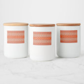 GINGERBREAD-Lebensmittel-Container-Etikett / Horiz Lebensmitteletikett (Flaschen)