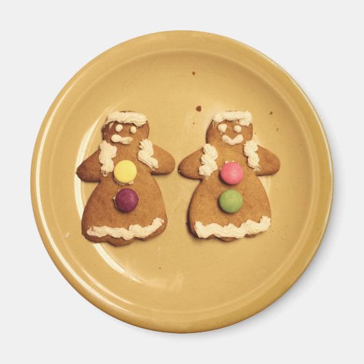 Gingerbread Lesbians Magnet (Vorne)