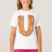 Gingerbread Letter U T - Shirt (Vorderseite)