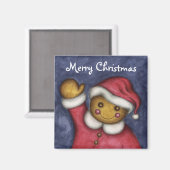 Gingerbread Magnet (Vorderseite/Rückseite)