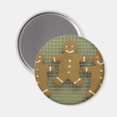 Gingerbread Magnet (Vorderseite/Rückseite)