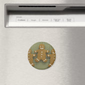 Gingerbread Magnet (In Situ (Geschirrspüler))