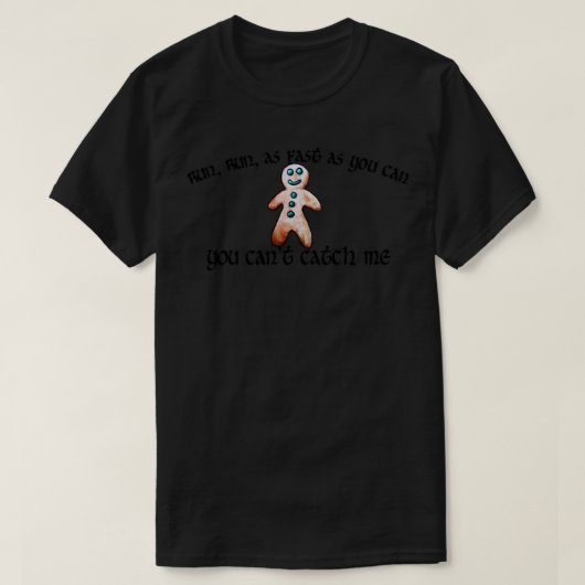 Gingerbread Man1 T-Shirt (Design vorne)