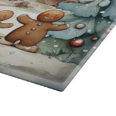 Gingerbread Man #12 Kitchen Cutting Board Schneidebrett (Ecke)