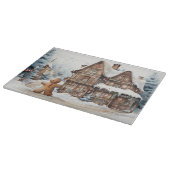 Gingerbread Man #14 Kitchen Cutting Board Schneidebrett (Ecke)