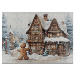 Gingerbread Man #14 Kitchen Cutting Board Schneidebrett