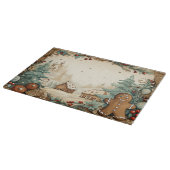 Gingerbread Man #2 Kitchen Cutting Board Schneidebrett (Ecke)