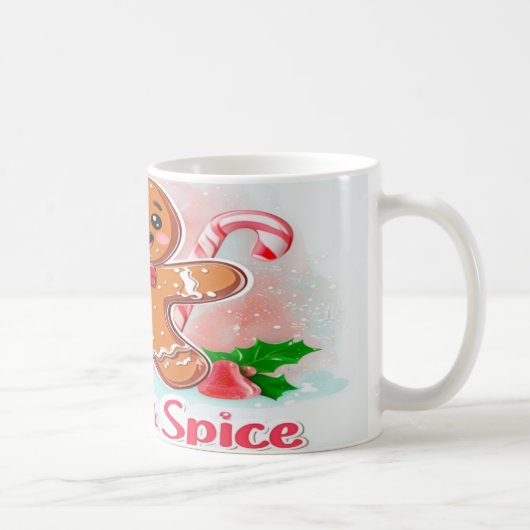 Gingerbread Man and Candy Cane Weihnachtszeit-Tass Kaffeetasse (Rechts)