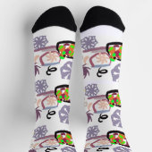 Gingerbread man and coffee socken (Oben)