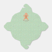 Gingerbread Man and Cookie Pattern Geschenkschachtel (Ungefaltet)