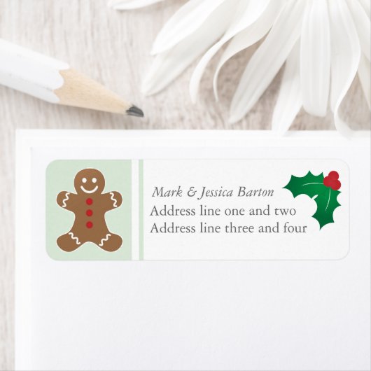 Gingerbread Man and Holly (Insitu)