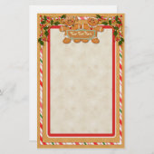 Gingerbread Man and Woman Briefpapier (Vorne/Hinten)