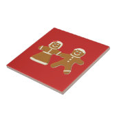 Gingerbread Man and Woman on Red Fliese (Seite)