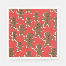 GINGERBREAD MAN ANSAMMLUNG PAPIER NAPKINS