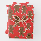 GINGERBREAD MAN ANSAMMLUNG PAPIER SHEETS (Beispiel)