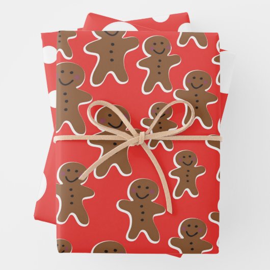 GINGERBREAD MAN ANSAMMLUNG PAPIER SHEETS (Beispiel)