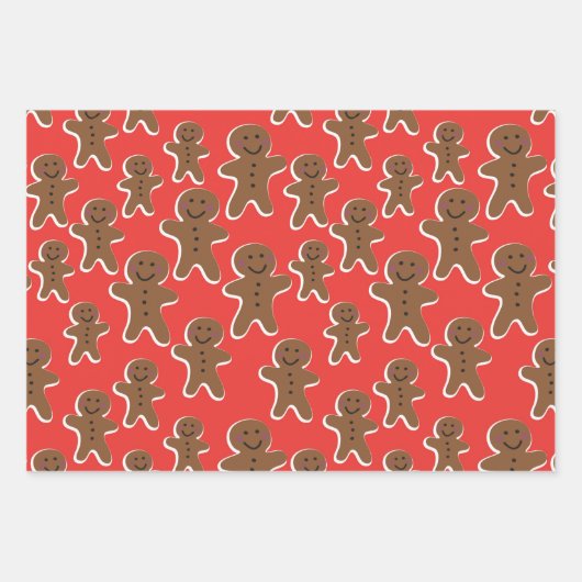 GINGERBREAD MAN ANSAMMLUNG PAPIER SHEETS (Vorderseite)