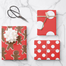 GINGERBREAD MAN ANSAMMLUNG PAPIER SHEETS