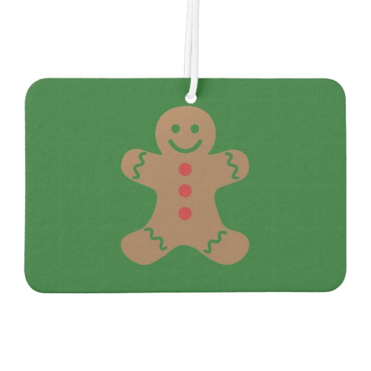 Gingerbread Man Autolufterfrischer (Rückseite)