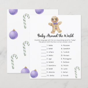 Gingerbread man - Baby auf der ganzen Welt