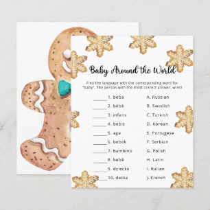 Gingerbread man - Baby auf der ganzen Welt