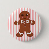 Gingerbread Man Button (Vorderseite)