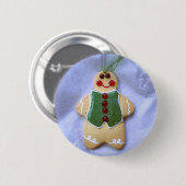 Gingerbread Man Button (Vorne & Hinten)