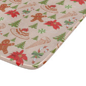 Gingerbread Man, Candy mints and ice cream Schneidebrett (Ecke)