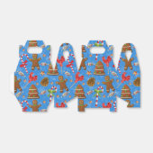 Gingerbread Man, Candy und Lollipop Geschenkschachtel (Ungefaltet)