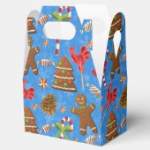 Gingerbread Man, Candy und Lollipop Geschenkschachtel (Geöffnet)
