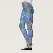 Gingerbread Man, Candy und Lollipop Leggings (Links)