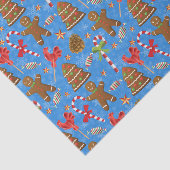 Gingerbread Man, Candy und Lollipop Seidenpapier (Ausschnitt)