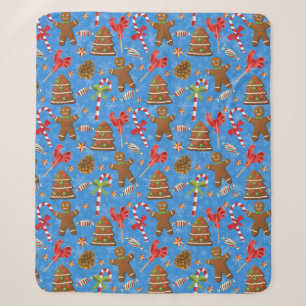 Gingerbread Man, Candy und Lollipop Sherpadecke