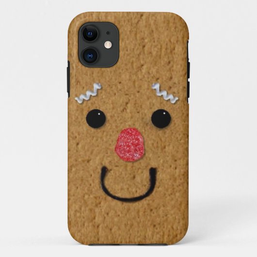 Gingerbread Man Case-Mate iPhone Hülle (Rückseite)