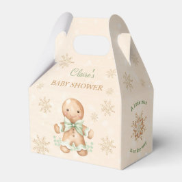 Gingerbread Man Christmas Baby Showbox Geschenkschachtel