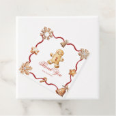 Gingerbread Man | Christmas Baby Shower  Geschenkanhänger (Beispiel)
