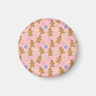 Gingerbread Man, Christmas balls Magnet