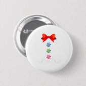 Gingerbread Man Christmas Costume Cookie Baking Button (Vorne & Hinten)